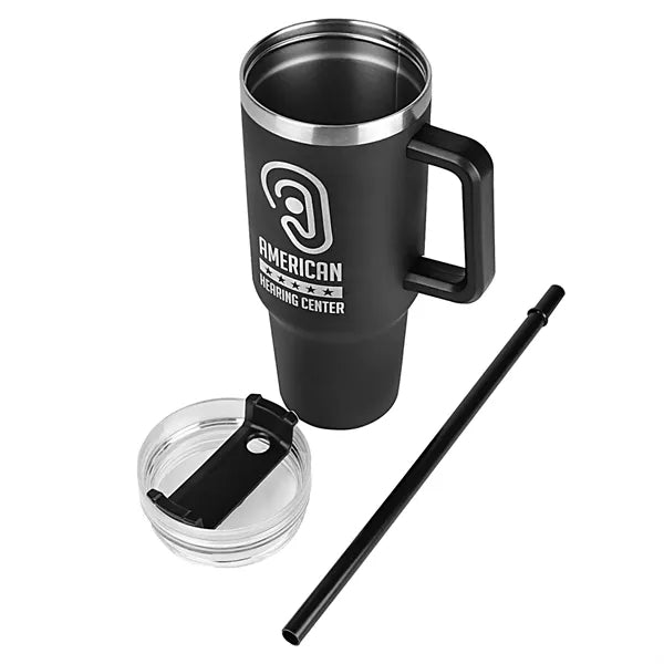 The Forty - Double Wall Tumbler with Handle