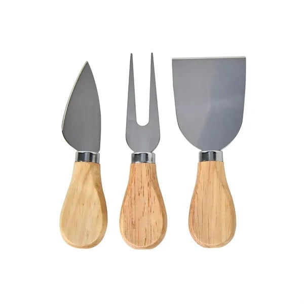 Morrissey 4-Piece Bamboo Cheese Set