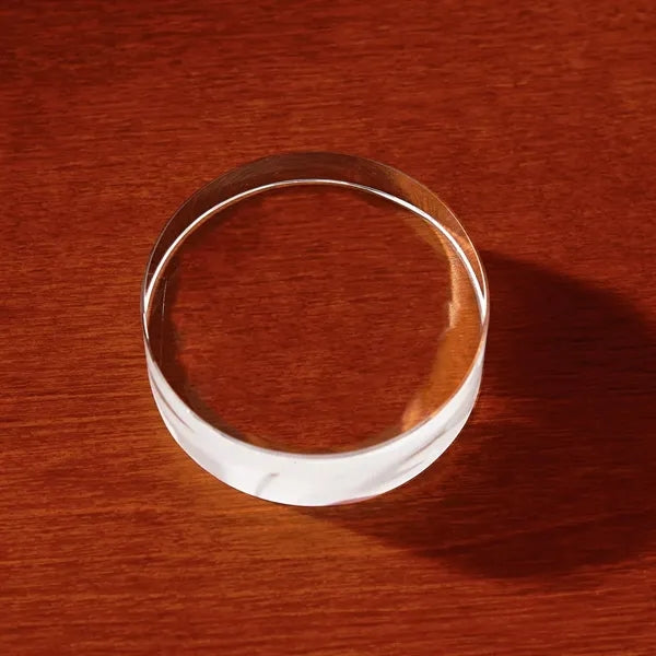 3D Crystal Circle Paperweight