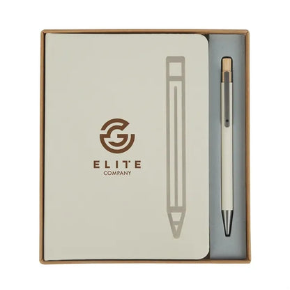 Manhattan II Gift Set w/ Magnetic Journal & Recycled Pen