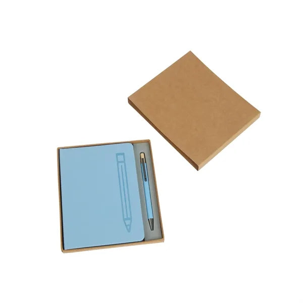 Manhattan II Gift Set w/ Magnetic Journal & Recycled Pen