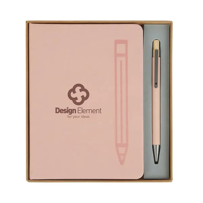 Manhattan II Gift Set w/ Magnetic Journal & Recycled Pen