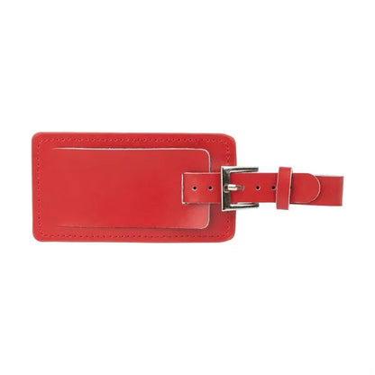 Fragolino Leather Luggage Spotter Tag