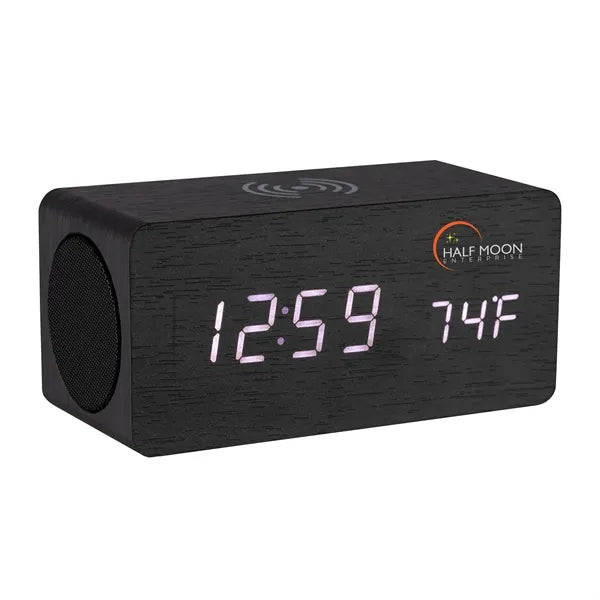 Opus Wireless Charging Speaker w/ Clock