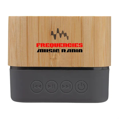 Cadence Bamboo Wireless Light-Up Speaker
