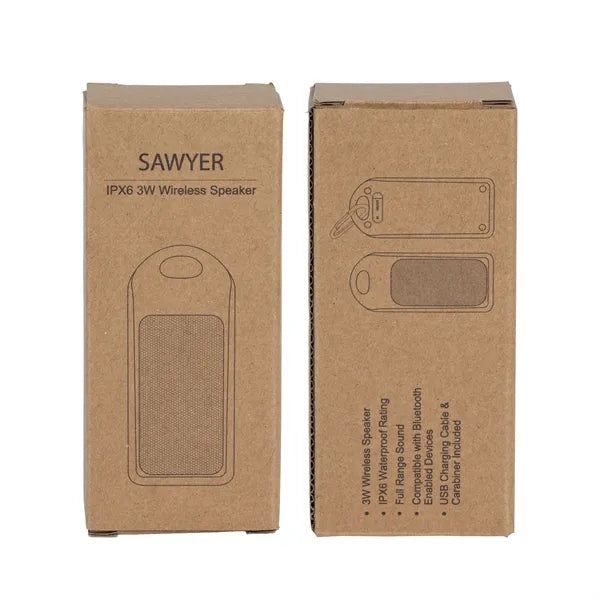 Sawyer IPX6 3W Bluetooth Speaker
