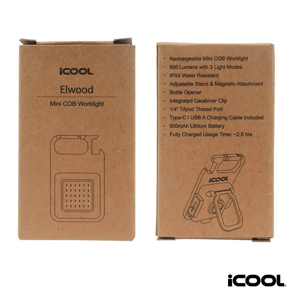 iCOOL Elwood Rechargeable Multi-Function COB Emergency Wo...