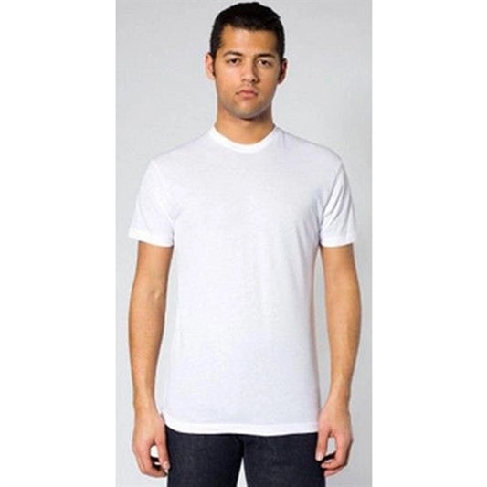American Apparel Adult Poly Cotton Tee - White