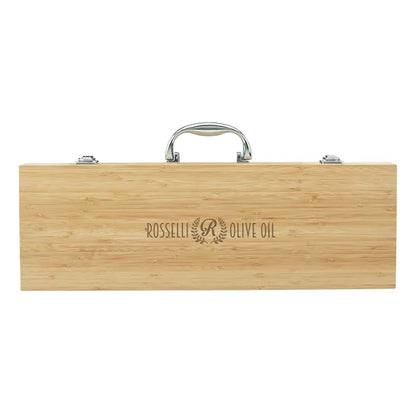 Cleveland 5-Piece Bamboo BBQ Set