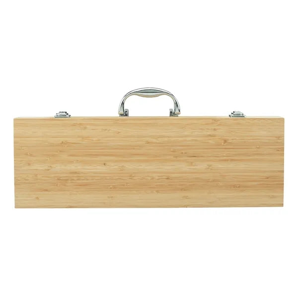 Cleveland 5-Piece Bamboo BBQ Set