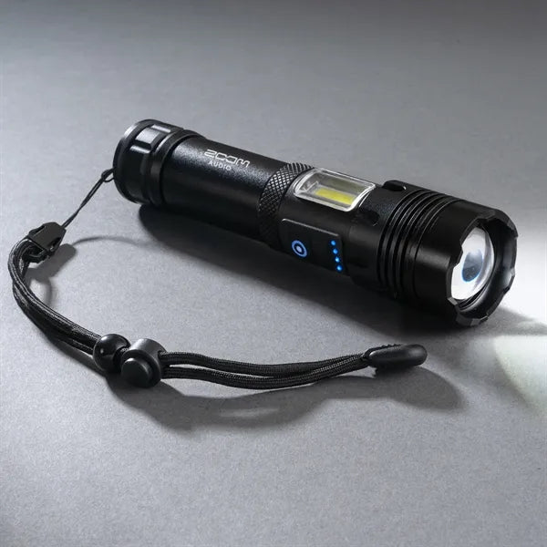 Rechargeable 15 Watt Multifunction Flashlight