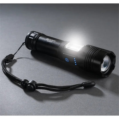 Rechargeable 15 Watt Multifunction Flashlight