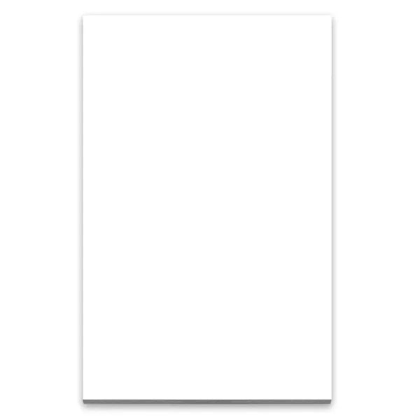 25 Page 5-1/2 x 8-1/2 Paper Note Pad w/ Magnet 4CP