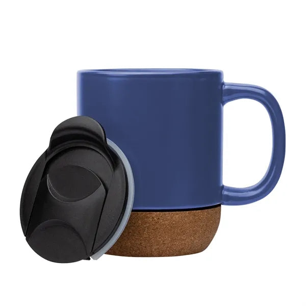 Kenya 14 oz. Ceramic Mug With Cork Base