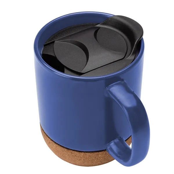 Kenya 14 oz. Ceramic Mug With Cork Base