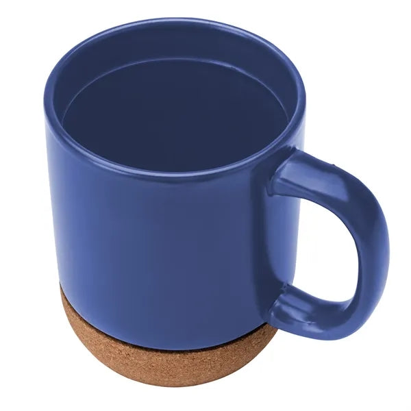 Kenya 14 oz. Ceramic Mug With Cork Base