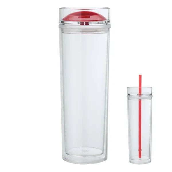 Jomocha 16 oz. Double Lid Hot / Cold Tumbler