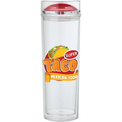 Jomocha 16 oz. Double Lid Hot / Cold Tumbler