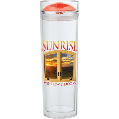 Jomocha 16 oz. Double Lid Hot / Cold Tumbler