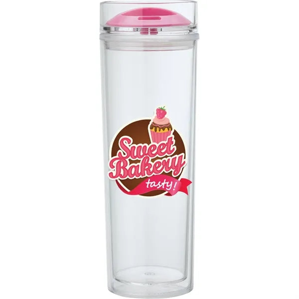 Jomocha 16 oz. Double Lid Hot / Cold Tumbler