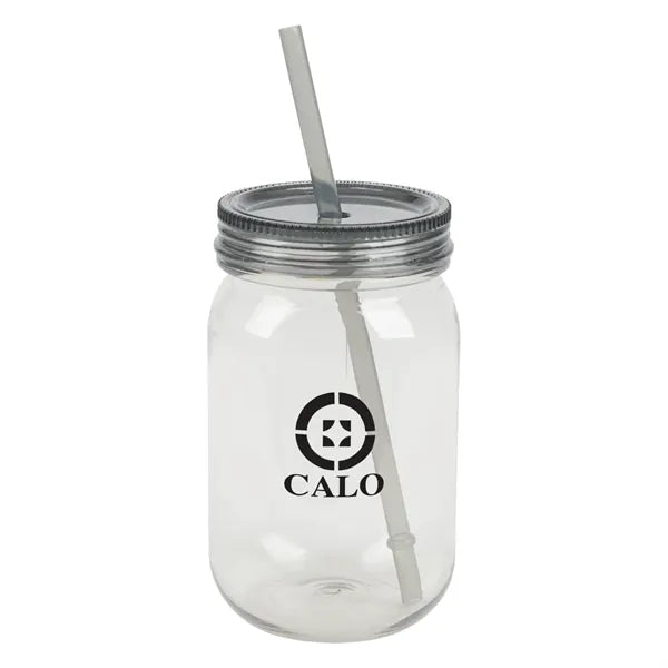 Bootlegger II 27 oz. RPET Mason Jar Tumbler