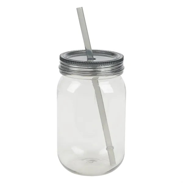 Bootlegger II 27 oz. RPET Mason Jar Tumbler