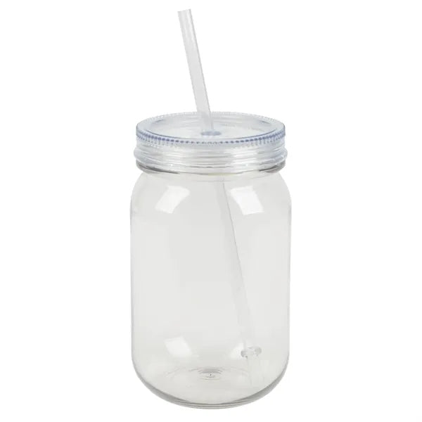 Bootlegger II 27 oz. RPET Mason Jar Tumbler