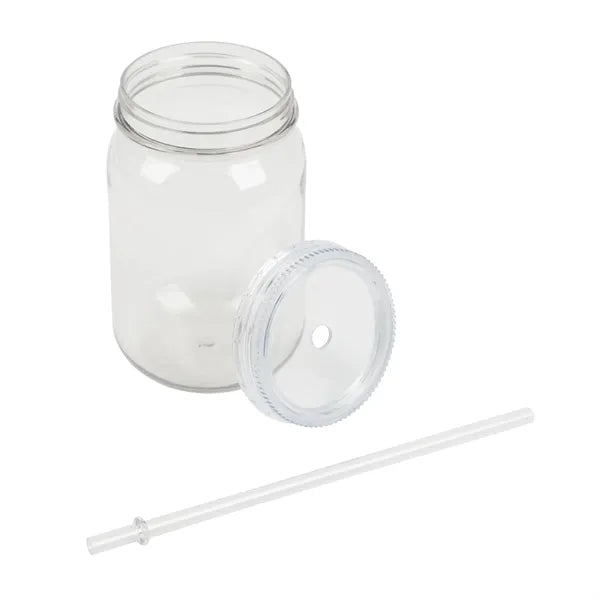 Bootlegger II 27 oz. RPET Mason Jar Tumbler