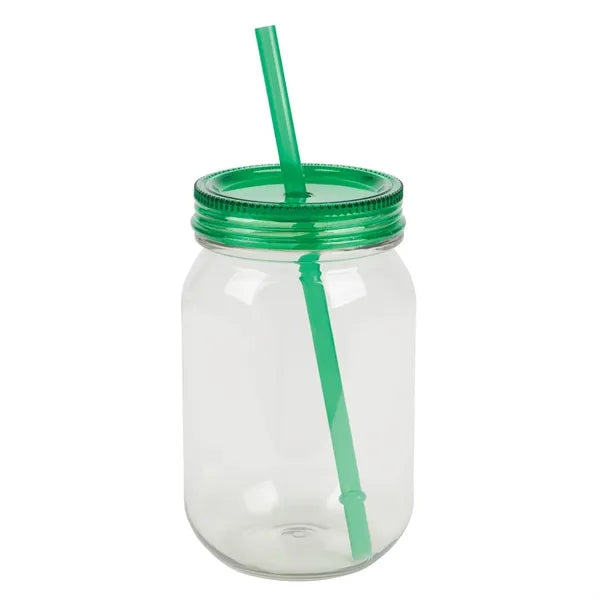 Bootlegger II 27 oz. RPET Mason Jar Tumbler
