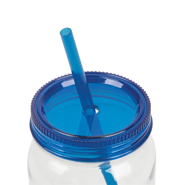 Bootlegger II 27 oz. RPET Mason Jar Tumbler