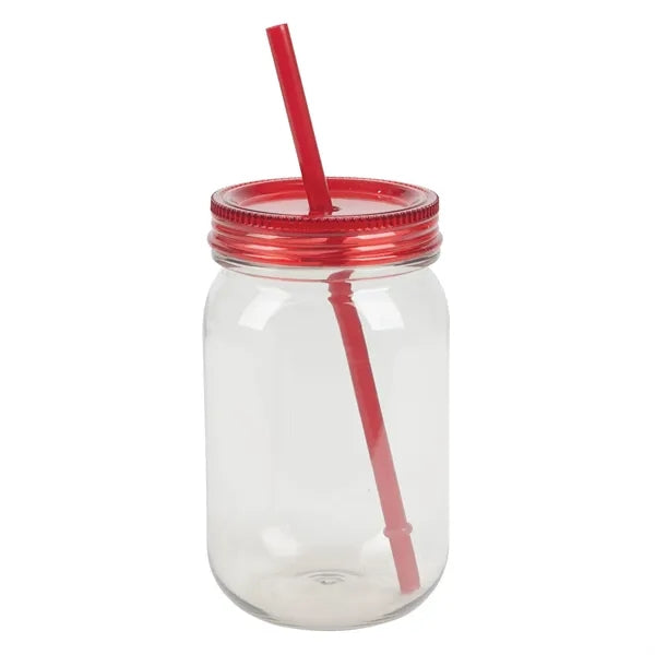 Bootlegger II 27 oz. RPET Mason Jar Tumbler