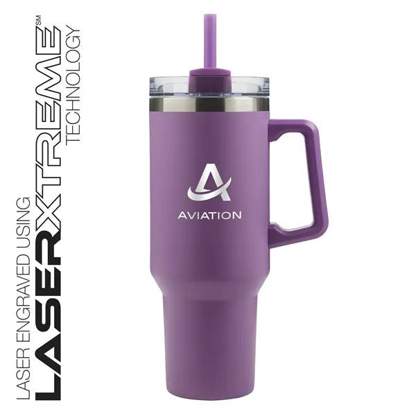 Lucas 40 oz. Double Wall, Stainless Steel Travel Mug