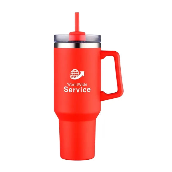 Lucas 40 oz. Double Wall, Stainless Steel Travel Mug