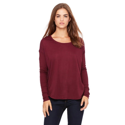 Bella + Canvas Ladies Flowy Long-Sleeve T-Shirt