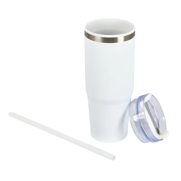 Yesler 30 oz. Double Wall Steel/PP Liner Travel Tumbler