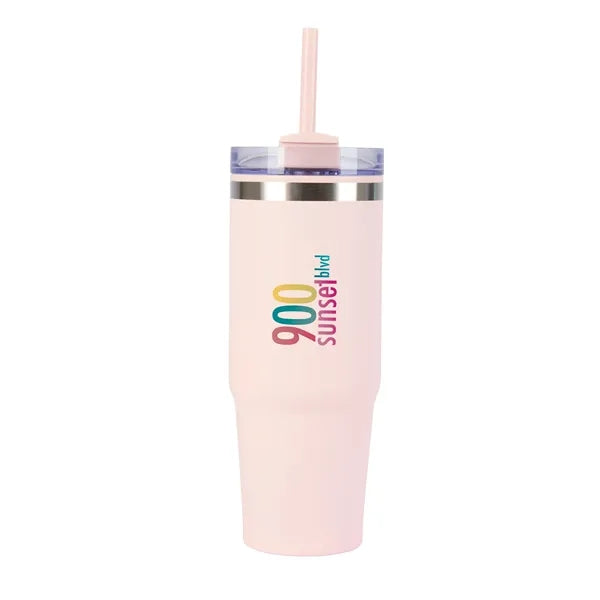 Yesler 30 oz. Double Wall Steel/PP Liner Travel Tumbler