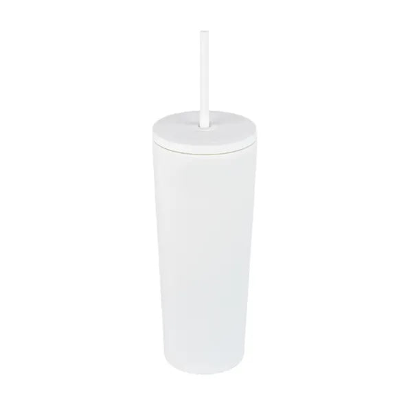 Bayard 24 oz. Double Wall Steel/PP Liner Straw Tumbler