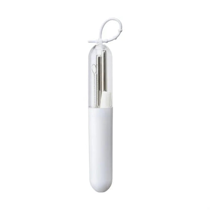 Paloma 5-Piece Stainless Steel Straw Set