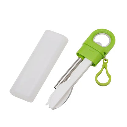 Griffith 3-in-1 Metal Straw, Cutlery Set & Bottle Opener