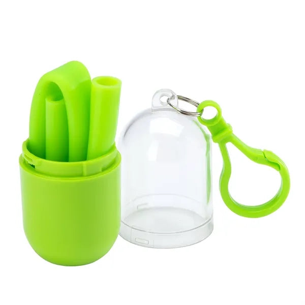 Bellini Silicone Straw in Capsule Case