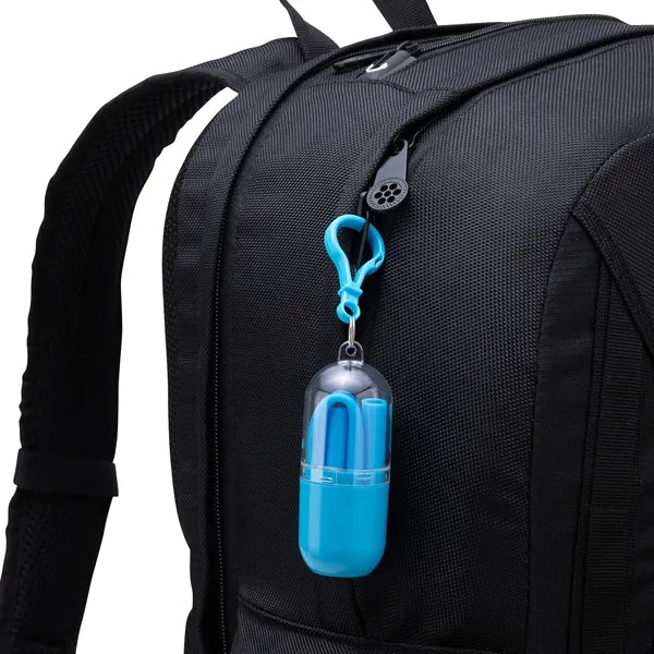Bellini Silicone Straw in Capsule Case