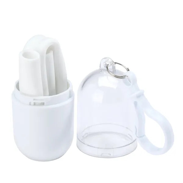Bellini Silicone Straw in Capsule Case
