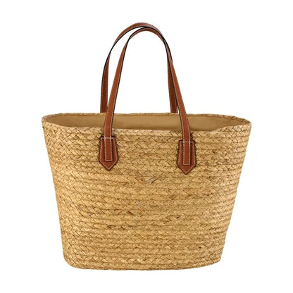 Akena Natural Hyacinth Grass Tote