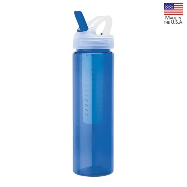 Newport 25 oz. PET Bottle with Flip Spout & Infuser