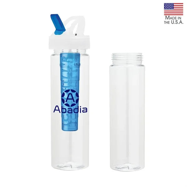 Laguna 32 oz. PET Bottle with Flip Spout & Ice Stick