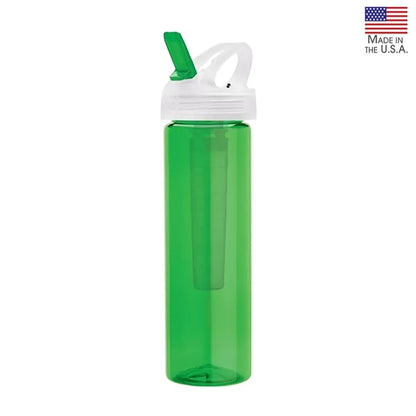 Laguna 32 oz. PET Bottle with Flip Spout & Ice Stick