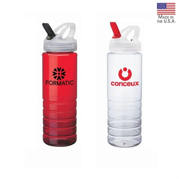 Malibu 26 oz. PET Bottle with Flip Spout