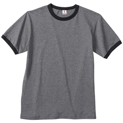 Canvas Men's Robertson Heather Ringer T-Shirt - Dark/All