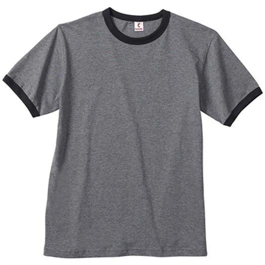 Canvas Men's Robertson Heather Ringer T-Shirt - Dark/All