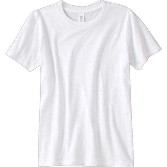 Canvas Youth Jersey T-Shirt - White/Neutral